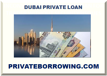 DUBAI PRIVATE MONEY LENDER 2024
