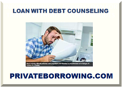 LOAN WITH DEBT COUNSELLING