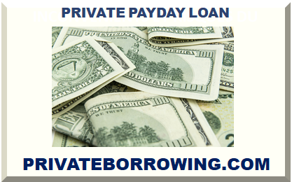 PRIVATE PAYDAY LOAN 2023